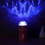 Umidificatore ad ultrasuoni Diffusore Di Aromi Oli LED Magic Proiettore 175 ML - immagine 4