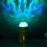 Umidificatore ad ultrasuoni Diffusore Di Aromi Oli LED Magic Proiettore 175 ML - immagine 5