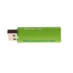 4 Pile Batterie AA Stilo a Litio Ricaricabile USB Lunga Durata 2000mAh 1,5V - immagine 4
