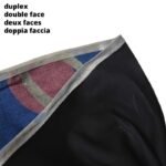 Ombrellone Mare 200 cm Cotone Acciaio Snodo Duplex Double Face Parasole Spiaggia - immagine 2