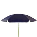 Ombrellone Mare 200 cm Cotone Acciaio Snodo Duplex Double Face Parasole Spiaggia - immagine 4