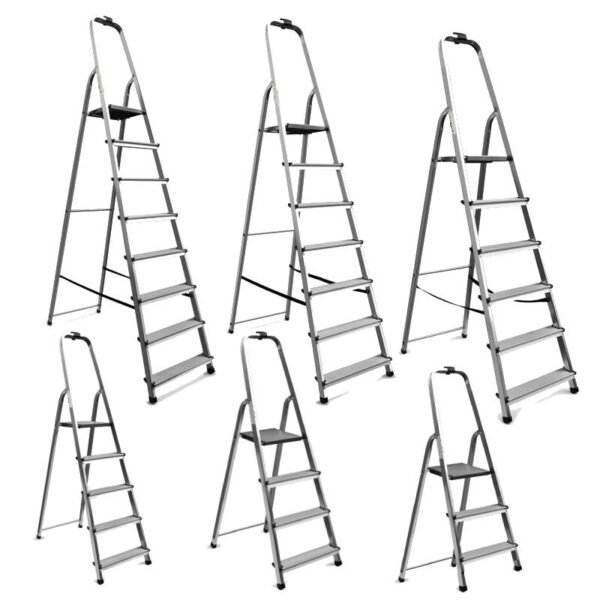 Scala in Alluminio 3 4 5 6 7 8 Gradini