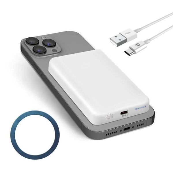 Power Bank Magsafe Magnetico 5000mAh Reali 100%