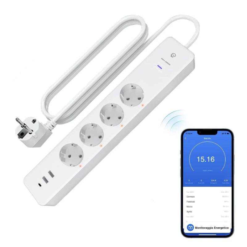 WIBY Multipresa Ciabatta WIFI