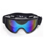 Occhiali panoramici moto neve sci vento vintage cross snowboard protezione UV400 - immagine 3
