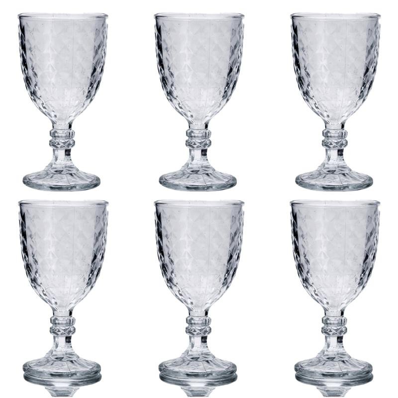 set 6 calici boho diamond 28 cl