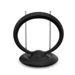 Antenna Digitale Terreste Tv Interna Amplificata FM VHF UHF Ominidirizionale 360 - immagine 2