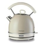 Bollitore elettrico vintage beige 1
