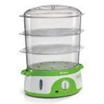Ariete Healthy Steam Vaporiera Elettrica 911 3 Cestelli 800W 9L cuoci riso - immagine 2