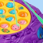 Gioco pesca pazza societa Bambini pesciolini elettronico da tavolo con ganci - immagine 2