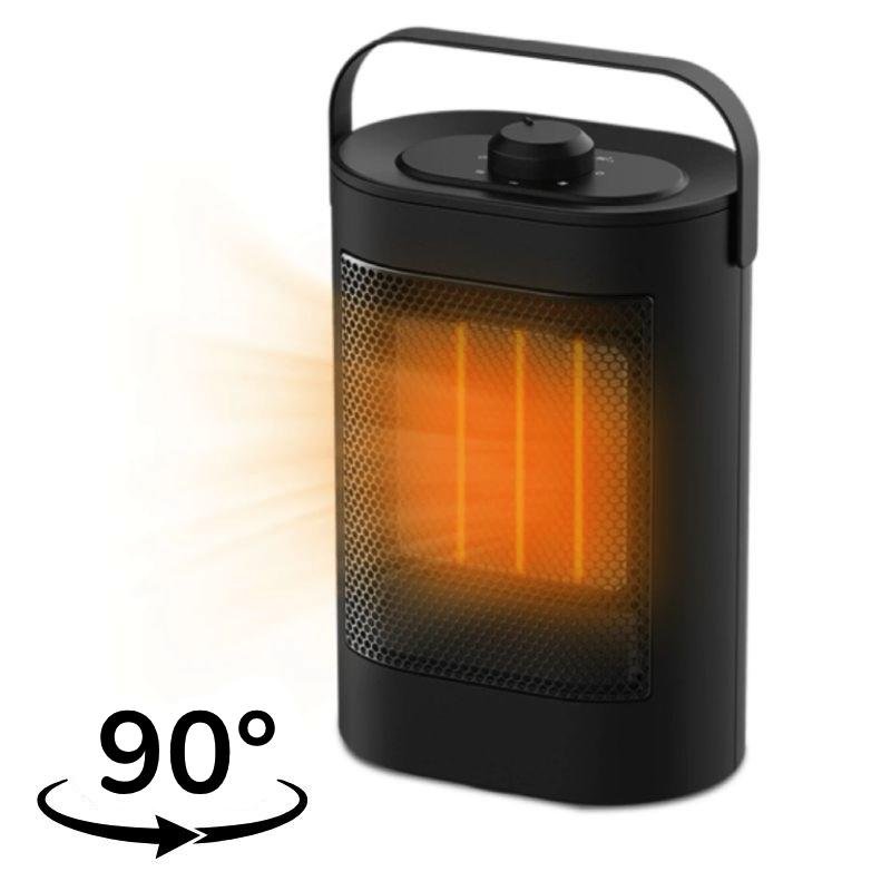 Termoventilatore ceramico caldo bagno 1500W