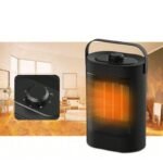 Termoventilatore stufa elettrica caldo bagno ceramico portatile verticale 1500W - immagine 3