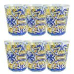 set 6 bicchieri vietri