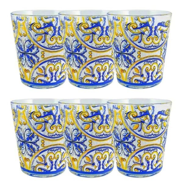 set 6 bicchieri vietri