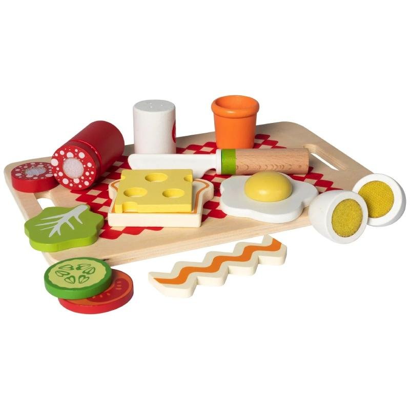 Gioco educativo montessori tagliere cucina