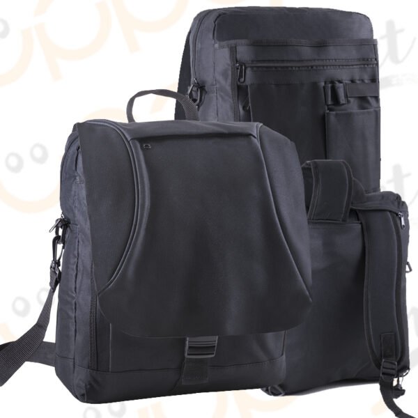 Zaino Uomo Donna Nero Porta Computer Notebook
