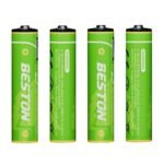 4 Pile Batterie AAA Mini Stilo a Litio beston