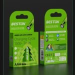 4 Pile Batterie Mini Stilo AAA BESTON Litio Ricaricabile USB Max Durata 666mWh - immagine 5