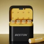 Caricabatterie per batterie al litio ricaricabili AA da 1,5V 8 slot BESTON USB - immagine 5