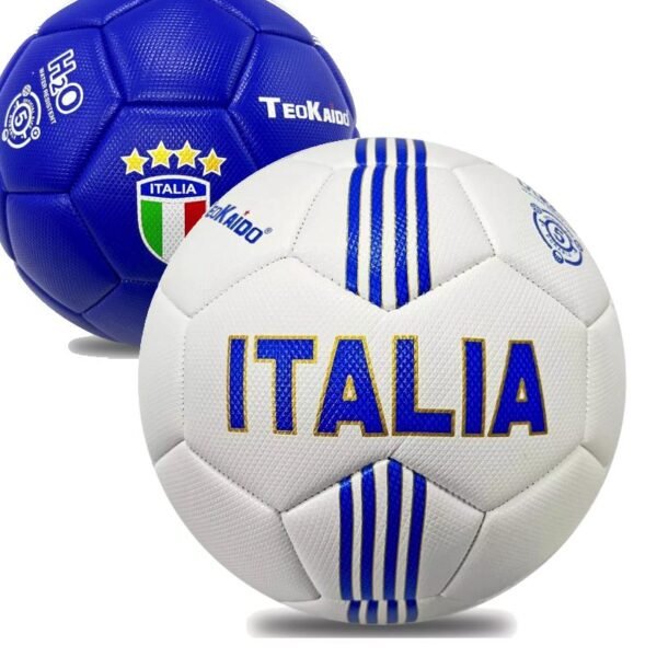 Pallone da calcio italia in cuoio