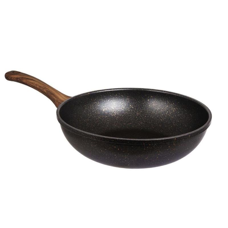 Wok Padella Alta diametro 28 cm alluminio