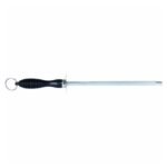 Set coltelli acciaio inox da cucina con ceppo stand legno portacoltelli 8 pezzi - immagine 4