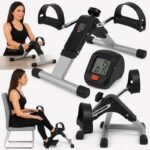 Cyclette gambe braccia mani piedi allenamento o riabilitazione con info display - immagine 8