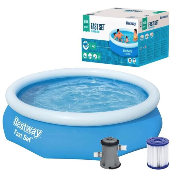Piscina Bestway Fast Set 57458 305x66 cm Giardino