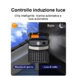 4 Pezzi Lampada Solare Anti zanzare insetti sensore movimento esterno interno - immagine 5