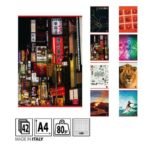 x60pz Quaderni Quaderno Pigna Maxi A4 42FF 80G Scuola Ragazzo 4M a Quadretti - immagine 2