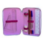 Astuccio Disney Principesse completo 3 zip scuola elementare pennarelli Giotto - immagine 4