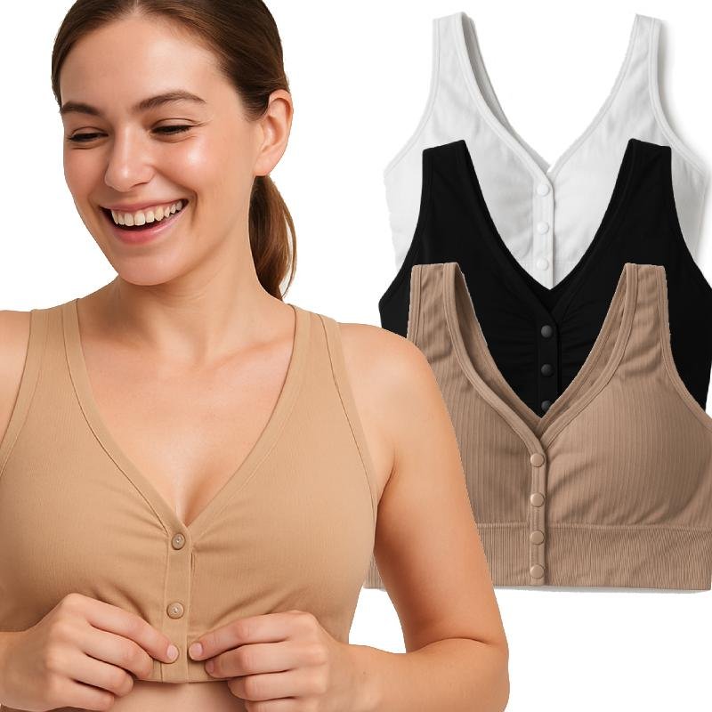 Reggiseno apertura davanti con Bottoni