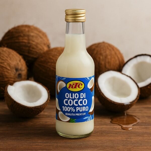 Olio di cocco KTC 100% naturale extra vergine