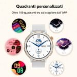 LiPRO Smartwatch 1.32" AMOLED Orologio Digitale Donna Bluetooth iOS Android ITA - immagine 9