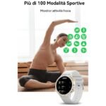 LiPRO Smartwatch 1.32" AMOLED Orologio Digitale Donna Bluetooth iOS Android ITA - immagine 10