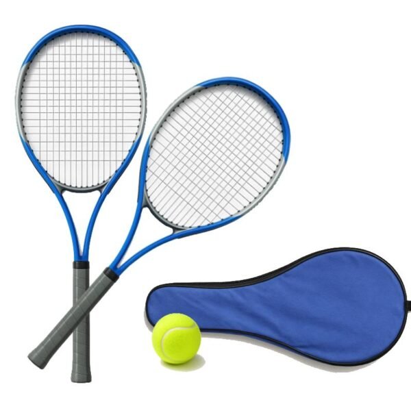 Set 2 Racchette Racchetta Tennis custodia