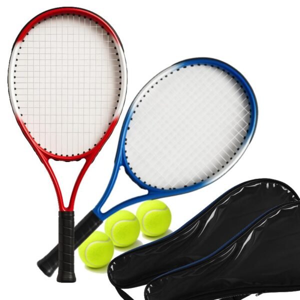 2 Racchette Racchetta Tennis PRO Start + 3 pallette