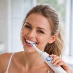 Spazzolino Elettrico denti tecnologia Sonica professionale 5 funzioni PRO - immagine 4