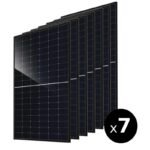 KIT 3kw Pannello fotovoltaico HYUNDAI 455Wp