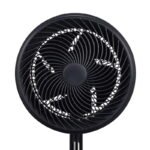 Ventilatore 5 pale potente 110 W silenzioso led telecomando sensore temperatura - immagine 2