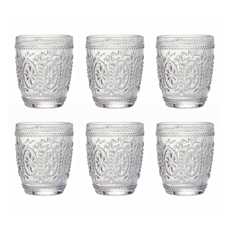 set 6 bicchieri barocco 30 cl