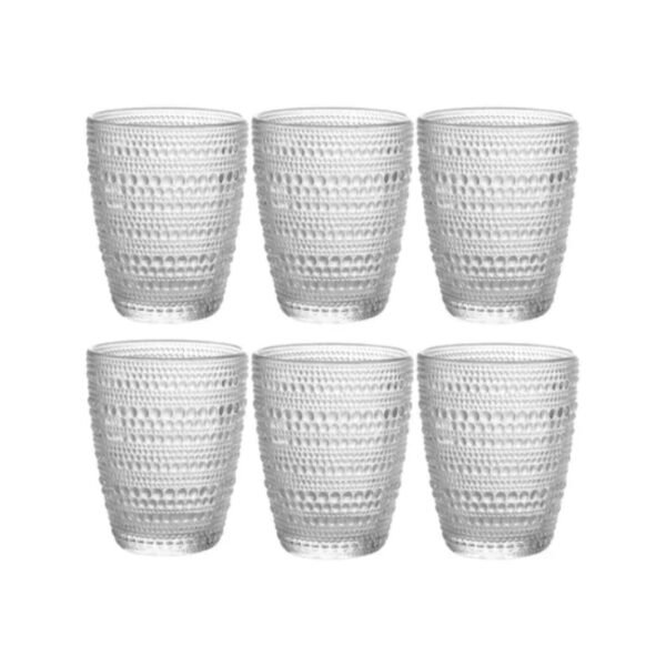 set 6 bicchieri bolle
