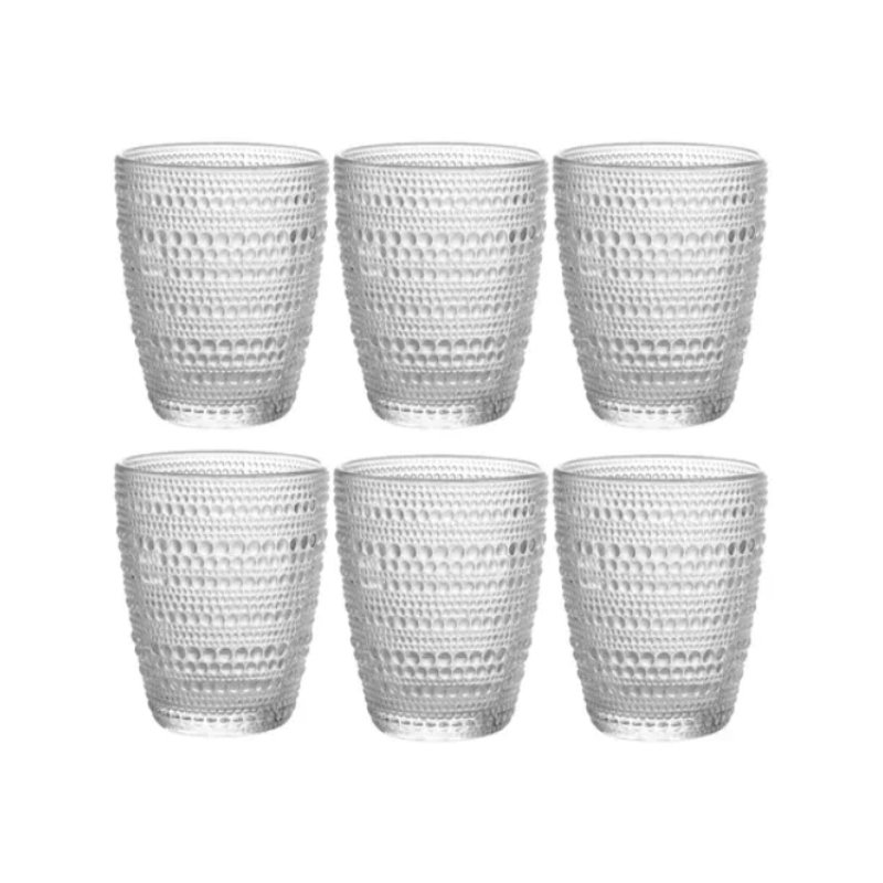 set 6 bicchieri bolle