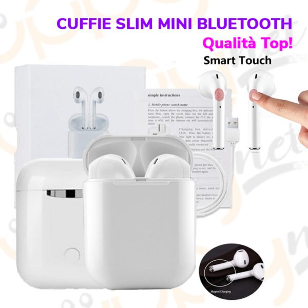 Cuffie auricolari Bluetooth Smart Slim
