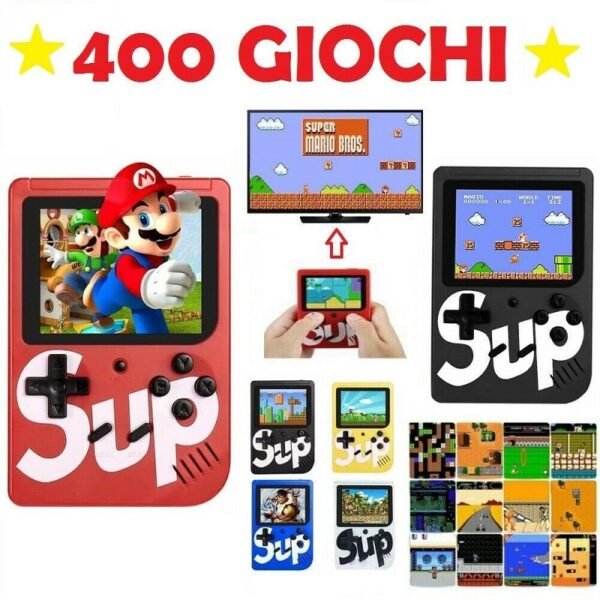 Sup mini console 400 giochi