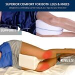 Cuscino memory foam divisorio lato sollievo gambe ginocchia gravidanza sciatica - immagine 2