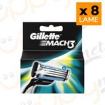 8 Gillette Mach 3 3 LAME PER RASOIO