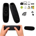 air mouse telecomando mini tastiera wifi bt