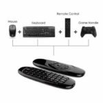 Mouse mini tastiera telecomando air control wireless 2.4GHz pc android smart tv - immagine 3