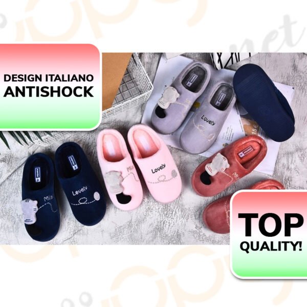 SCARPE Donna Ciabatte Pantofole